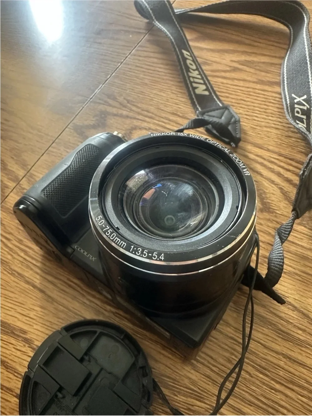 Nikon COOLPIX L110 12.1MP Digital Camera - Black no sim free shipping (details)